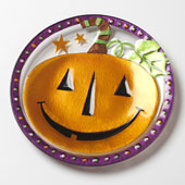 PLATE, PUMPKIN